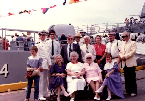 Putzig/Flint family at CG54 Commissioning